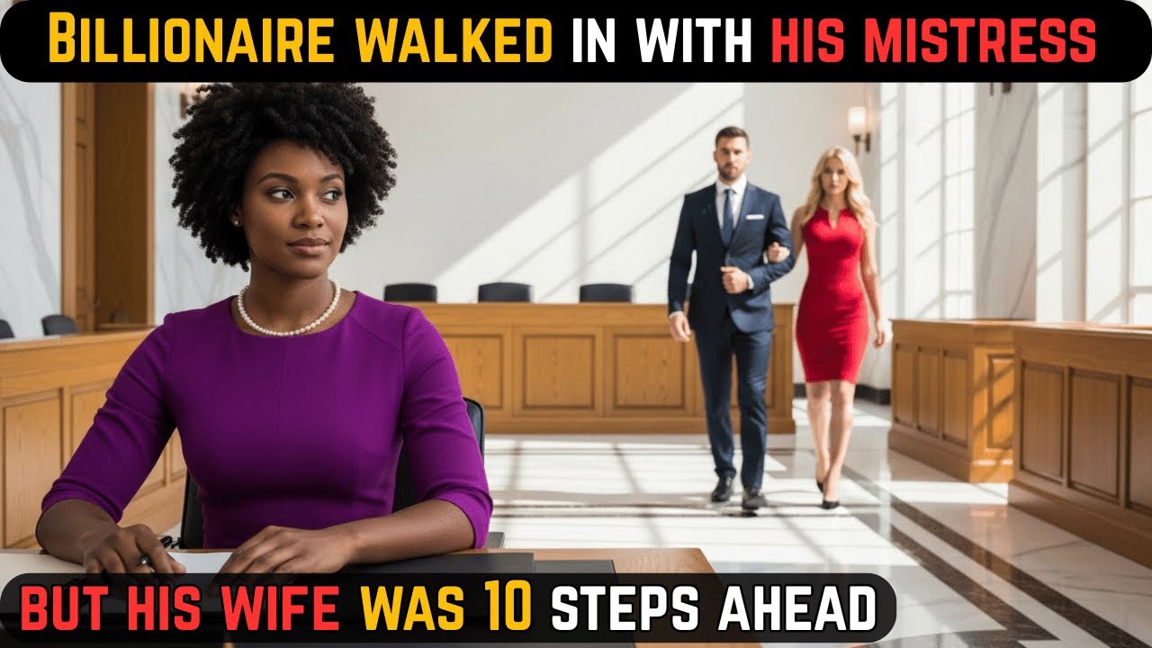 Billionaire Husband Walked Into Court With His Mistress and Smile—But Judge Had DNA Results in Hand.