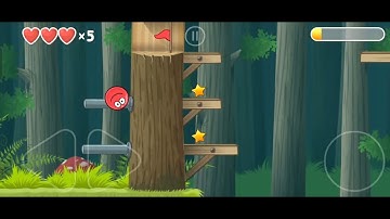Red Ball 4 - Gameplay Level 25 ( Deep Forest )