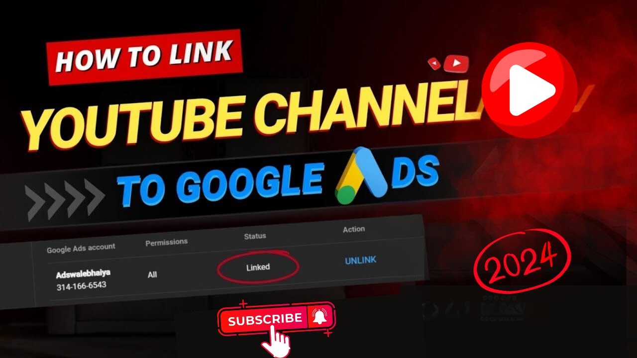 Google Ads Account Linking Youtube 2024 How To Link Google Ads With