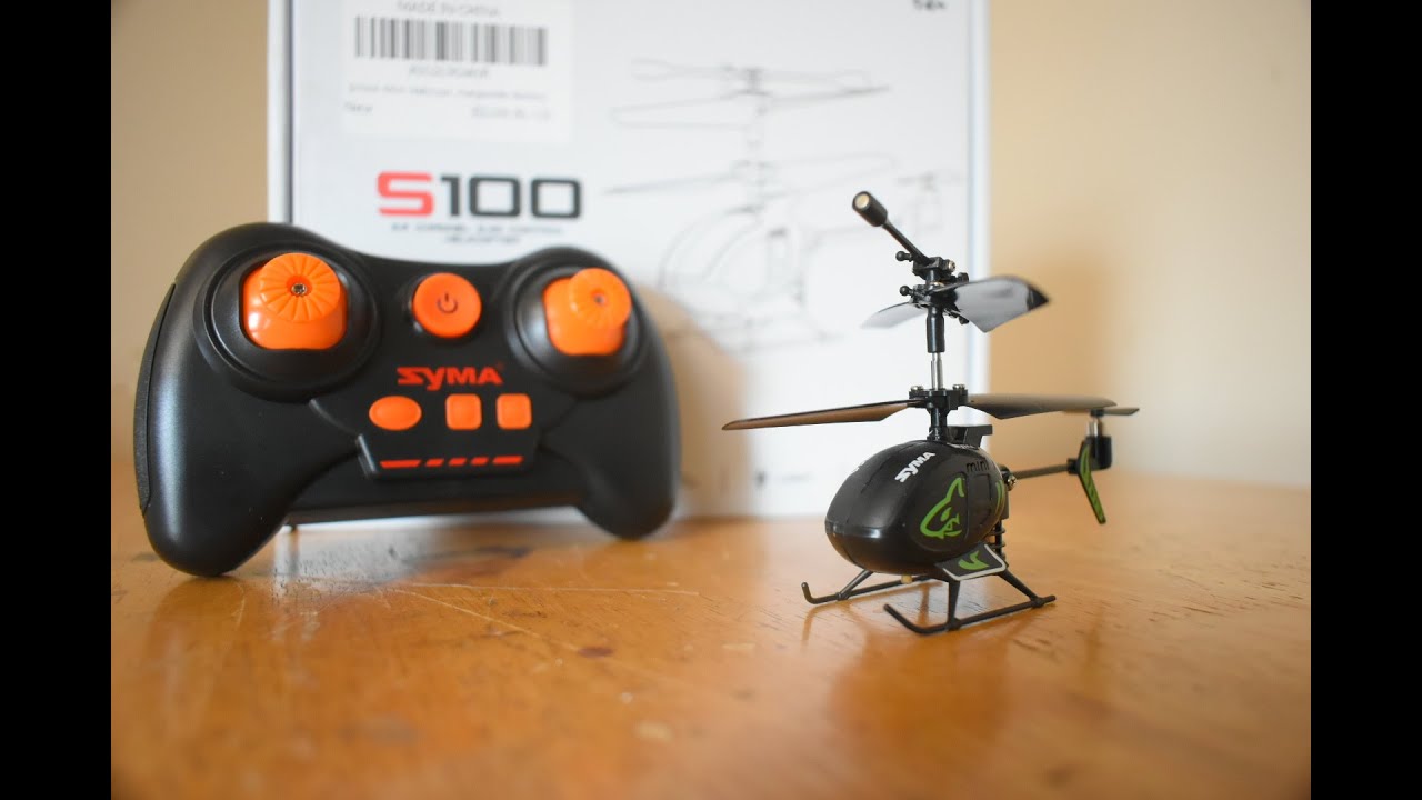 Syma S100 Micro RC Helicopter 2.4ghz 3.5ch UnboxingReviewGiveaway