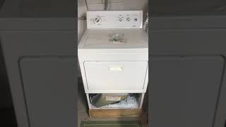 Dryer ignitor flame cutting out early fixed!