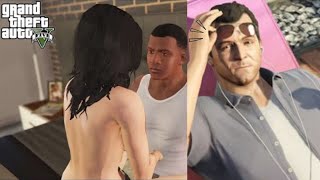 GTA 5   Mission  5  Micheal wife sex with Franklin Micheal catch wife   / GTA 5