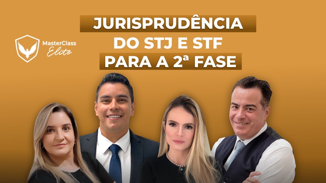 Jurisprudência do STJ e STF para a 2ª fase - YouTube