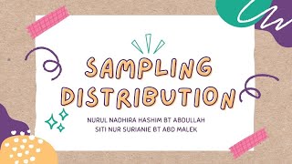 Chapter 6 : SAMPLING DISTRIBUTION