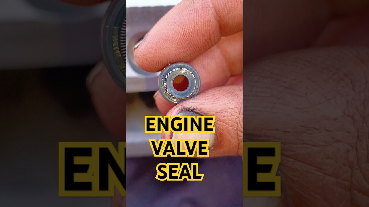 Engine valve seal installation process 