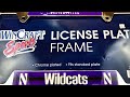Northwestern University Wildcats Chrome Metal License Plate Frame by Wincraft