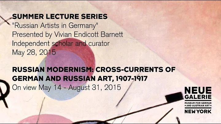 "Russian Artists in Germany," a lecture by indepen...