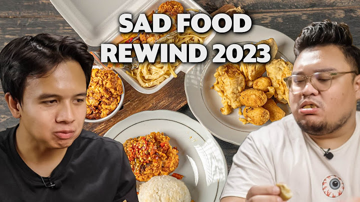 MAKAN MAKANAN RATING JELEK DI 2023 FT. @BangMpin - BANG MPIN MUNTAH ? - SAD FOOD REWIND 2023
