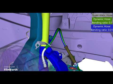 Dynamic cable Simulation