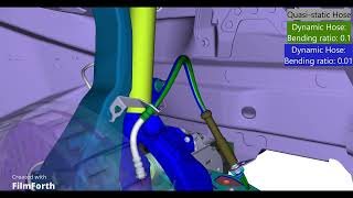 Dynamic cable Simulation
