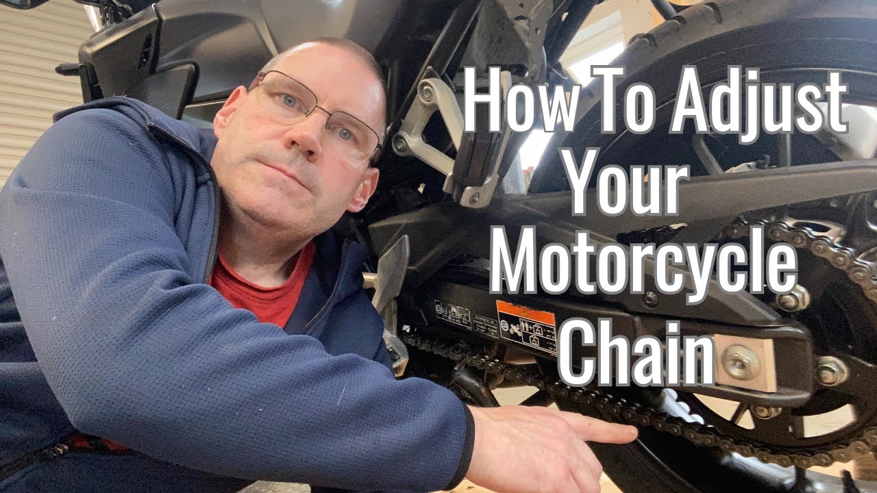 How To Adjust Your Motorcycle Chain - Step-By-Step | Motorcycle Ways