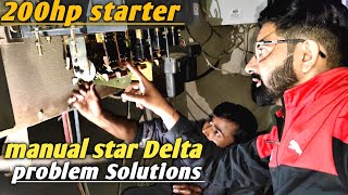 200hp star delta starter Repair