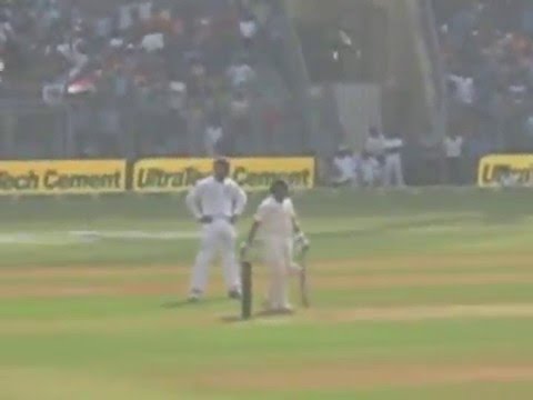 Sachin celebrating his last 50 in his last test match !