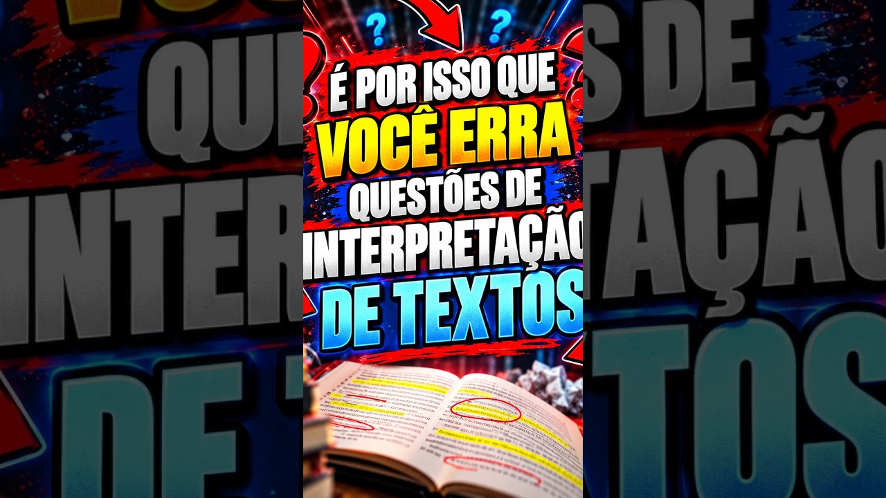 DOMINANDO ISSO VOCÊ ACERTA MAIS QUESTÕES!