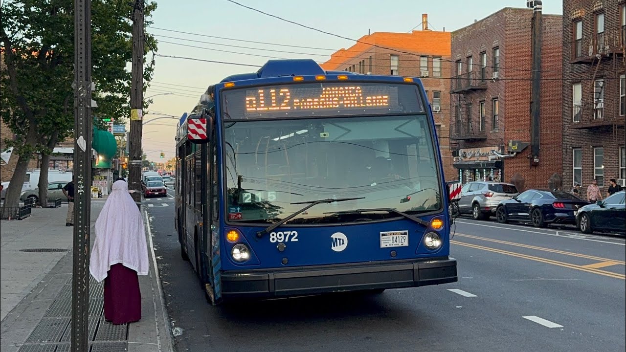 [EXCLUSIVE] MTA Bus: 2023-2024 Nova Bus LFS #8972 on the Q112 to ...