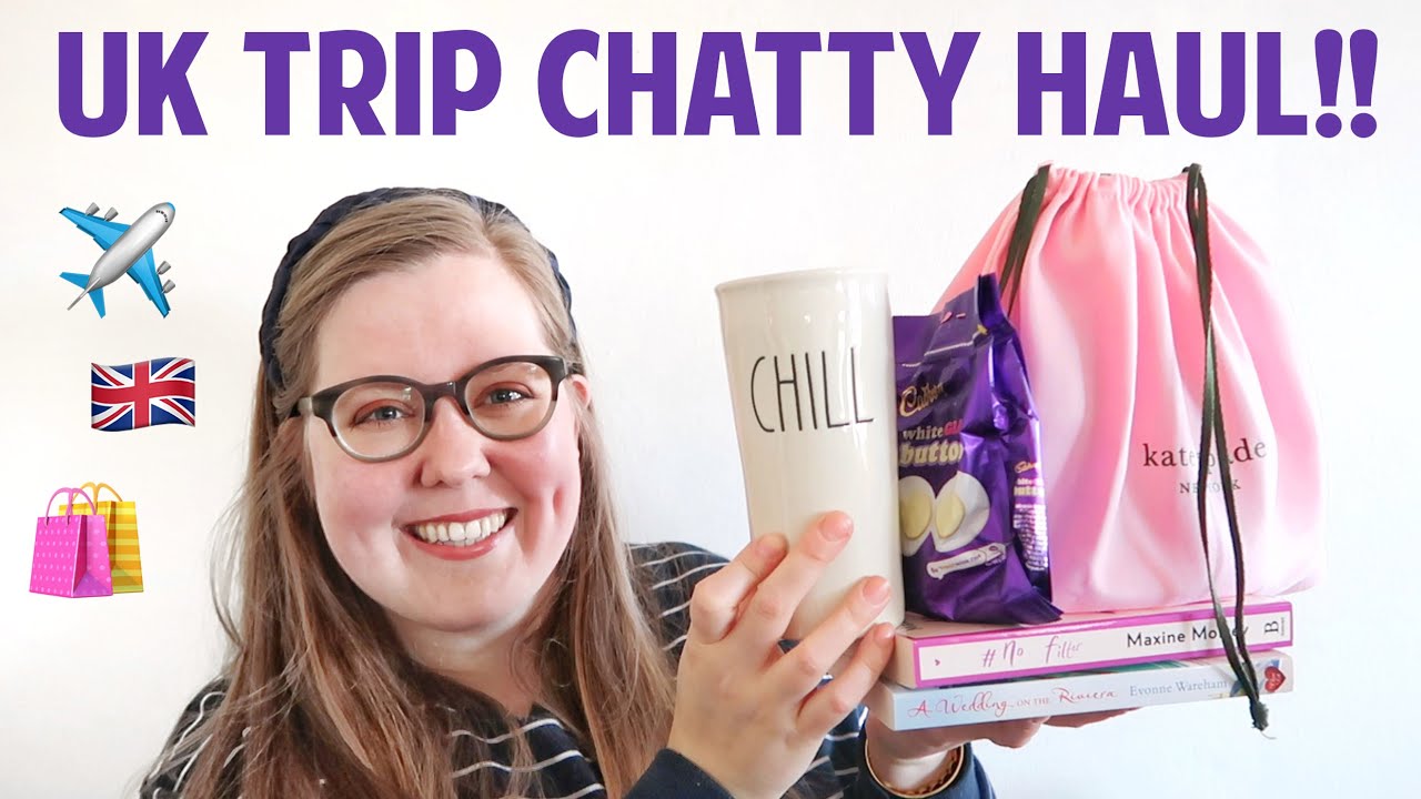 UK HAUL: what I got during travel! Shoplog with Kate Spade, Rae Dunn, John  Lewis, Paperchase, books! - YouTube