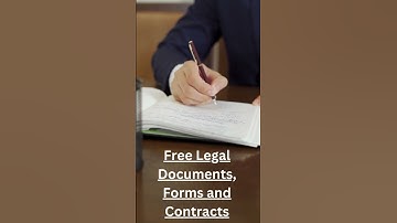 Free Legal Documents, Forms and Contracts
