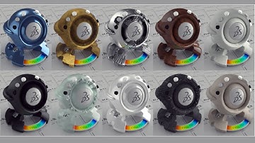 3DEXPERIENCE PBR Materials | DELTAGEN 2019x | DASSAULT SYSTEMES 3DEXCITE