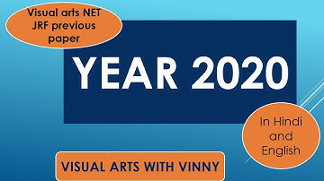 Ugc Net Jrf Visual Arts 2022 Class Previous Paper Solve 2020