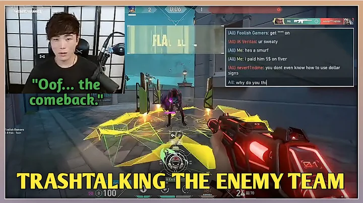 Sykkuno Backs Up Foolish in Trash Talking the Enemy Team