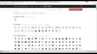 Custom Font Icons