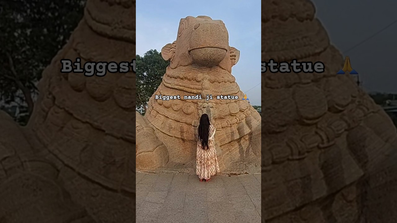 Lepakshi Nandi Statue | monolithic Nandi Statue 