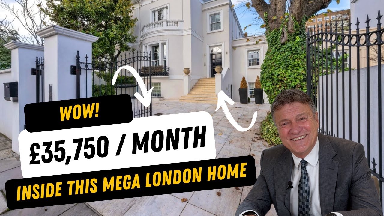 Inside This £35,750/Month Luxury Mansion in St John’s Wood | 5-Bed NW8 Tour