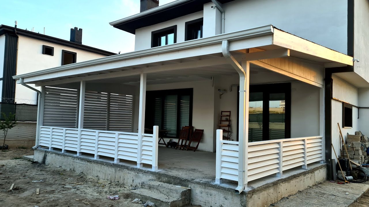 6x10m veranda  yapımı