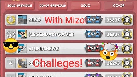 Cooping With Mizo In Clone Armies Challeges | Sentry Voult |