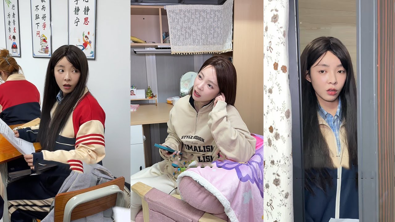 【叮叮喵】完蛋了一系列的掩護都白打了，沒想到開個家長會露餡了#搞笑 #搞笑段子 #回忆  #大学生 #解压  #校园 #娱乐 #反转