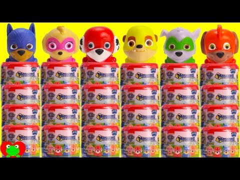 Learn Colors with Paw Patrol Super Pup Mashems