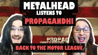 CONVERTING Metalhead to Propagandhi Fan - Back To The Motor League (REACTION)