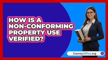 How Is A Non-Conforming Property Use Verified?