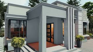 3 Bedroom Design | Concept | Flat roof Concept | Hidden Roof #Design #construction #build