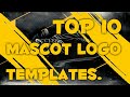 Top 10 mascot logo templates for free  you can download it from description