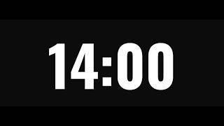 14 Minute Timer ⏳ | 840 Second Countdown Clock | 14 Minute Focus Sprint Timer  14:00 Countdown Timer