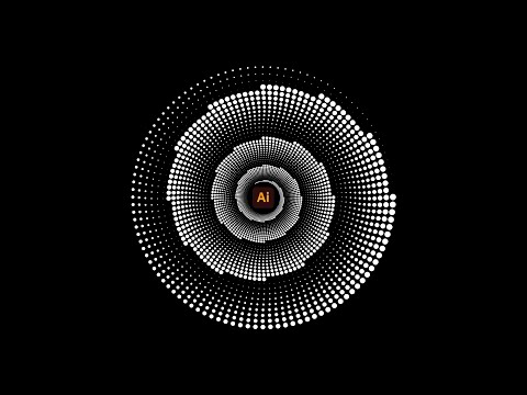 Create Dotted Spiral Vortex | Adobe Illustrator Tutorial | graphllly 93