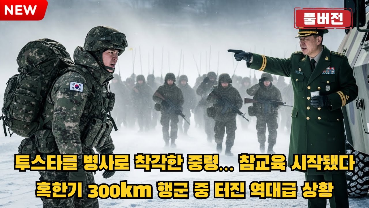 [실화]707 출신 투스타를 병사로 착각한 육군 중령… 혹한기 300km 행군 중 벌어진 역대급 참교육 [오디오북] [반전사연] [감동사연]