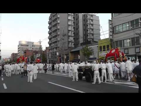 平成二十七年四月二十六（日）松尾大社　御旅所　三社同時差し上げ
