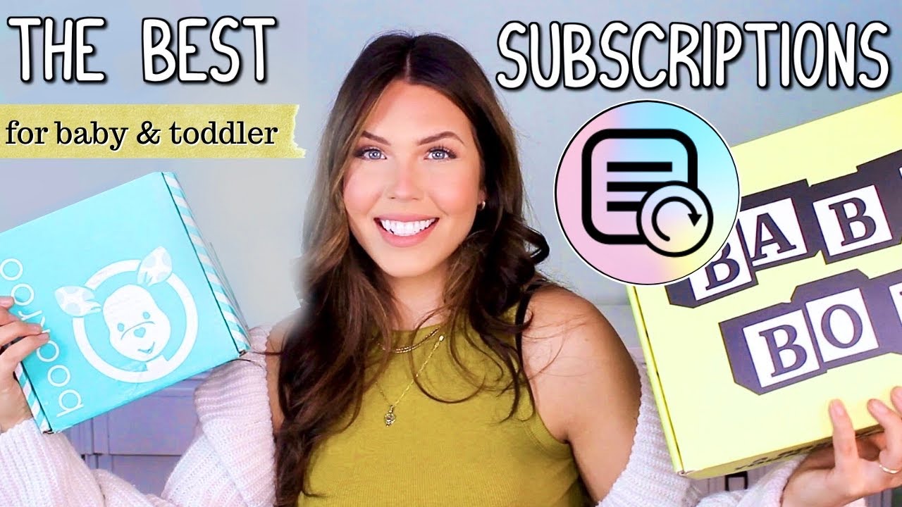 5 SUBSCRIPTION SERVICES YOU NEED FOR YOUR BABY/TODDLER! The Best Subscriptions 2020 | Faith Drew
