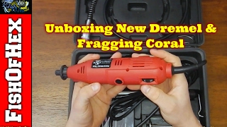 Unboxing New Dremel & Fragging Coral Unboxing New Dremel & Fragging Coral
