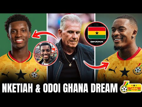 EDDIE NETIAH & HUDSON ODOI TO GHANA BLACK STARS LATEST UPDATE! QUEIROZ SETTLE HUGE FOR THE FUTURE🔥🇬🇭
