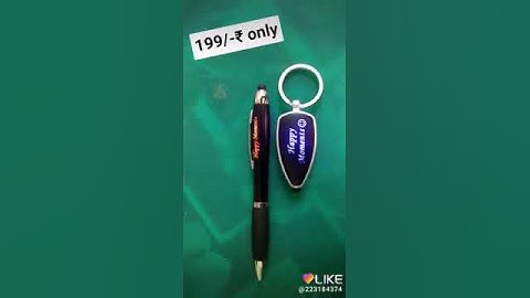 Personal Name Led pen and Keychain — 8866579279