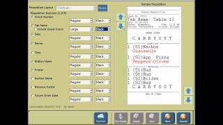 2TouchPOS - Customizing a Kitchen Requisition