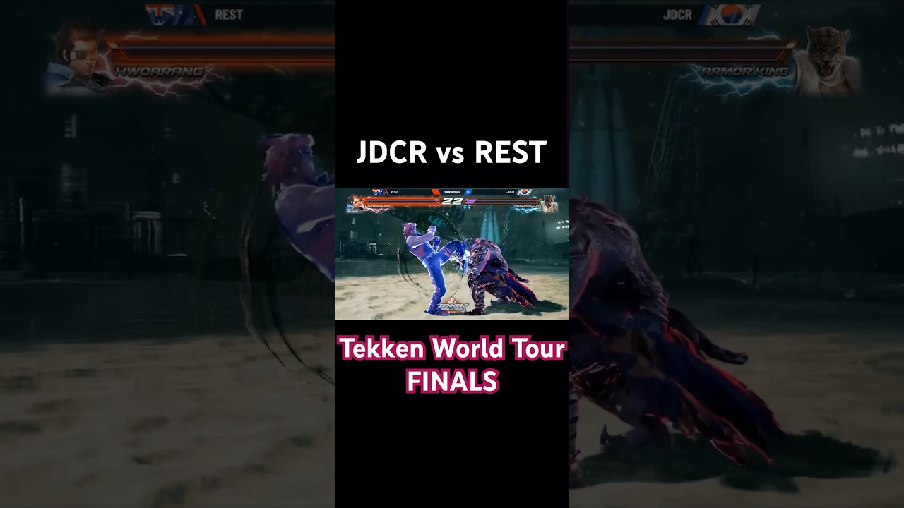 JDCR BLOCKING MACHINE Armour King vs Rest Hwoarang Tekken World Tour FINALS 