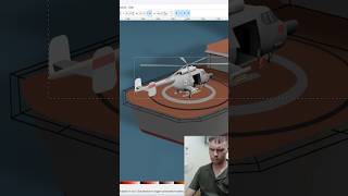 Naval helicopter for creating animation, helicopter drawing in vector #naval #warship #animation