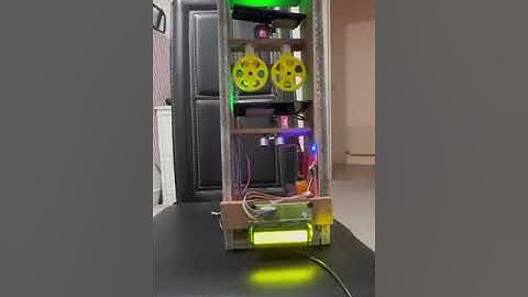 prototype of smart trash bin