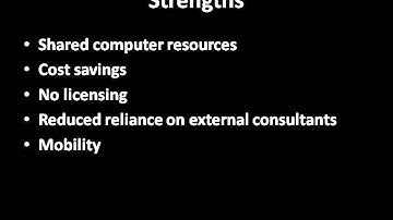 Cloud Computing SWOT Analysis