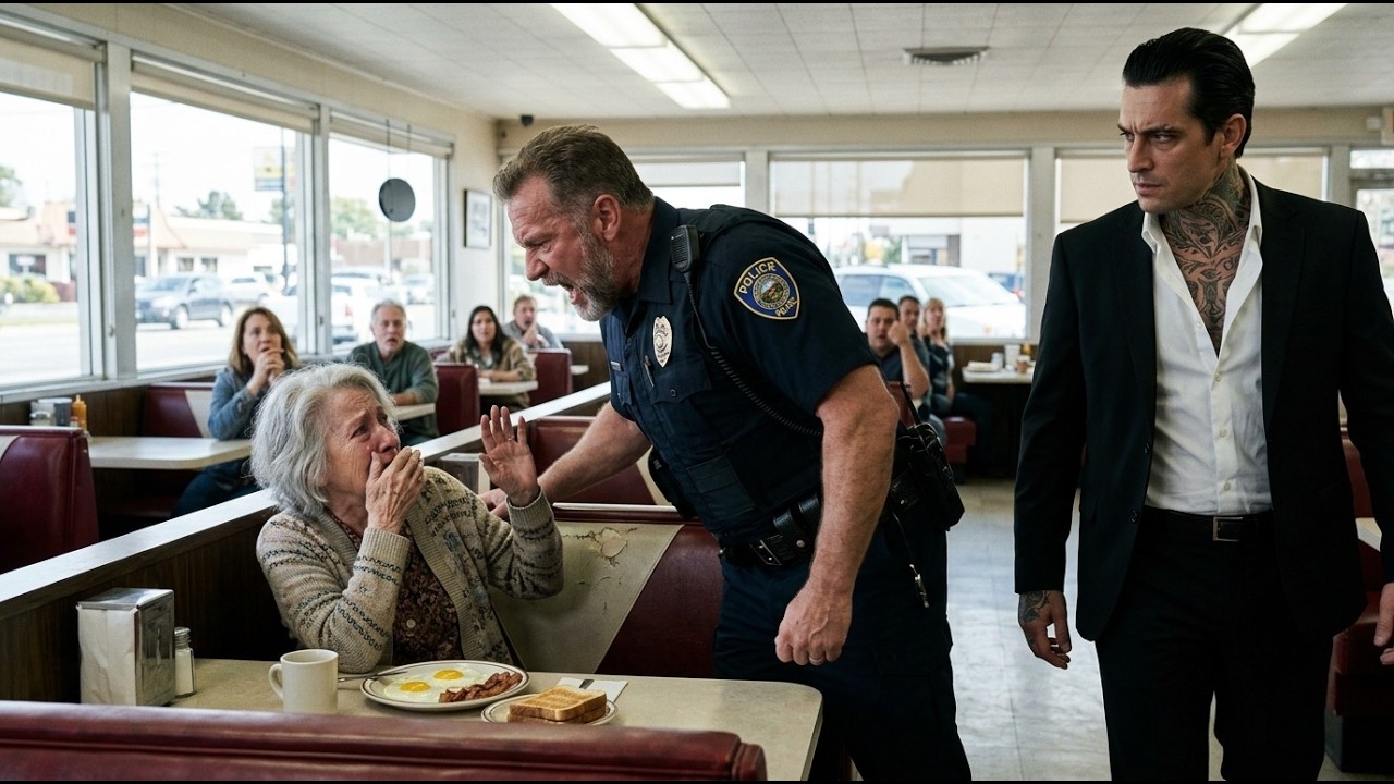 Valentão humilha idosa no restaurante — sem saber que seu filho é um temido chefe da máfia.