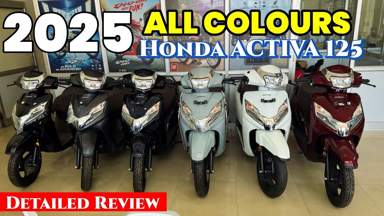 Honda Activa 125 All Colours 2025 Detailed Review YouTube honda-activa-125-all-colours-2025-detailed-review-youtube